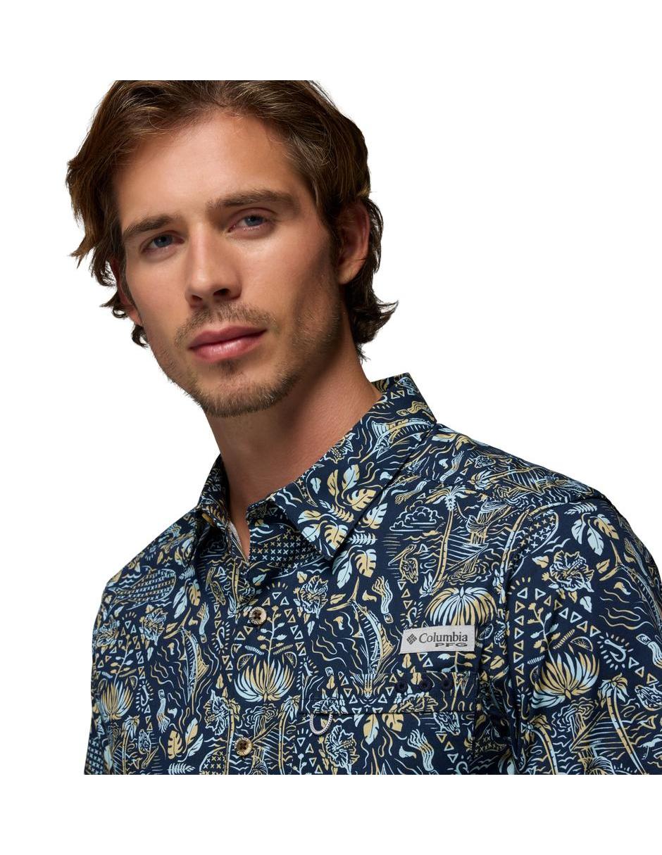 Camisa deportiva Columbia para hombre