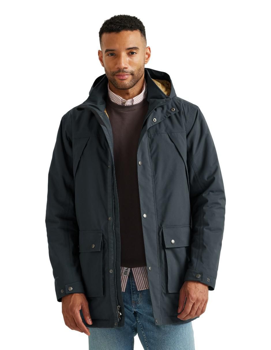 Chamarra para campismo impermeable de hombre