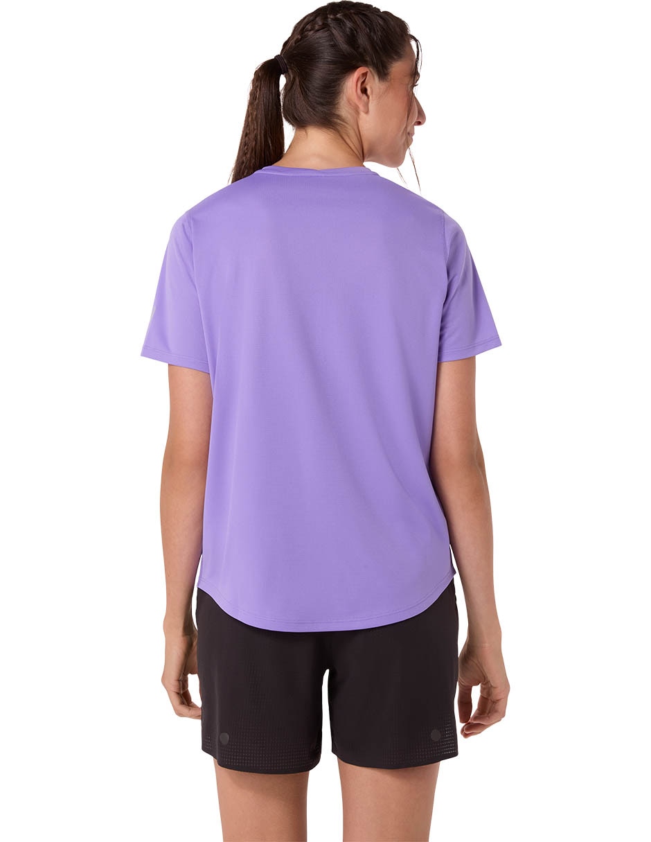 Playera deportiva para correr Asics de mujer
