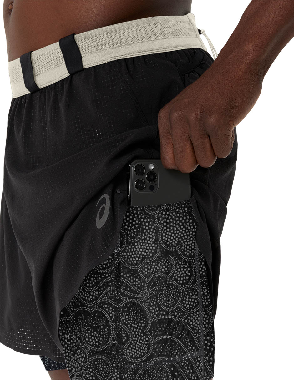 Short Asics Limited Series Metarun 4IN 2-N-1 Short para correr hombre