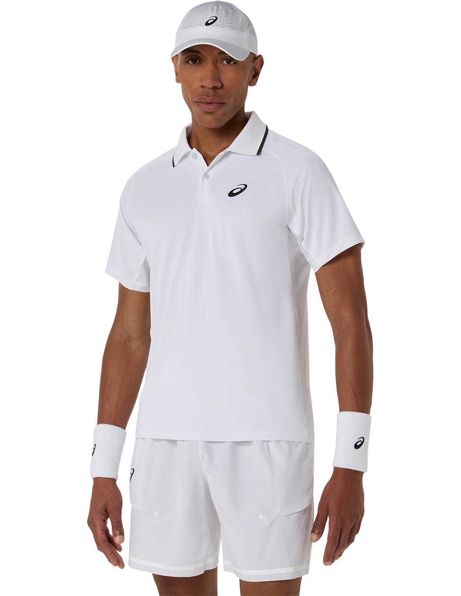Playera deportiva para raqueta Match Polo Ss Top de hombre