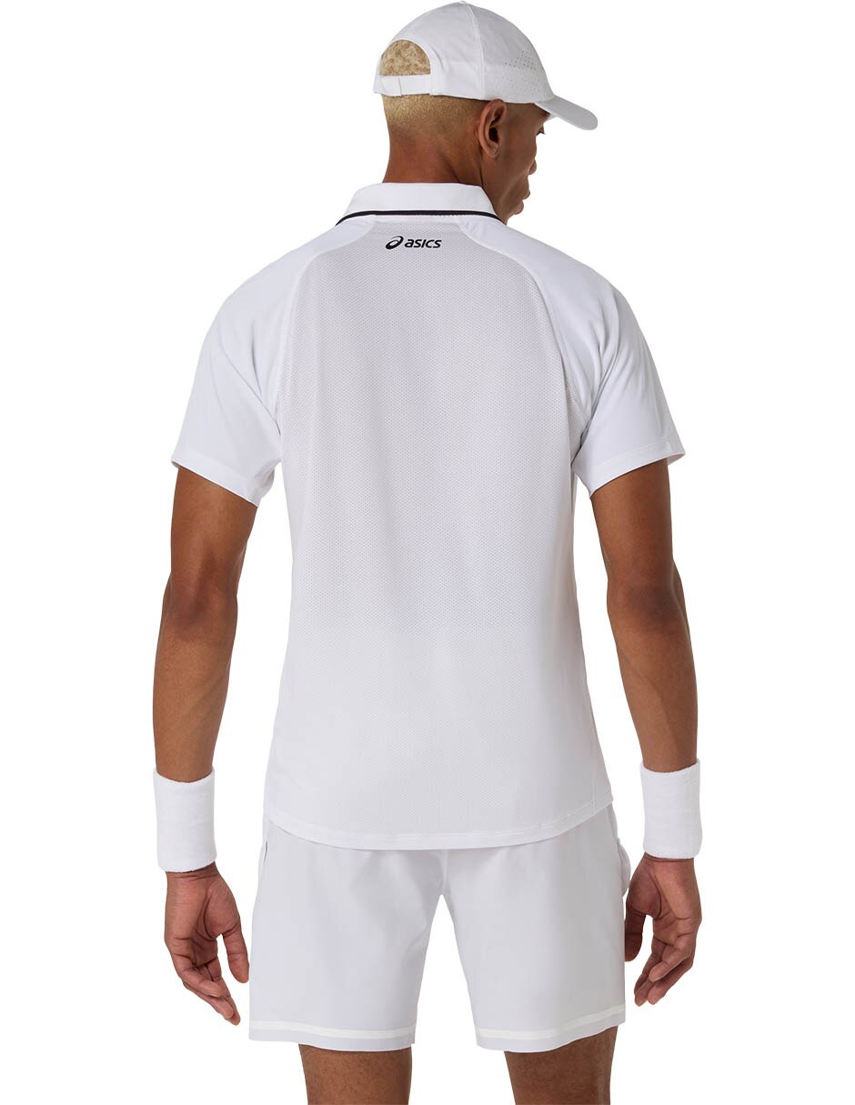 Playera deportiva para raqueta Match Polo Ss Top de hombre 3