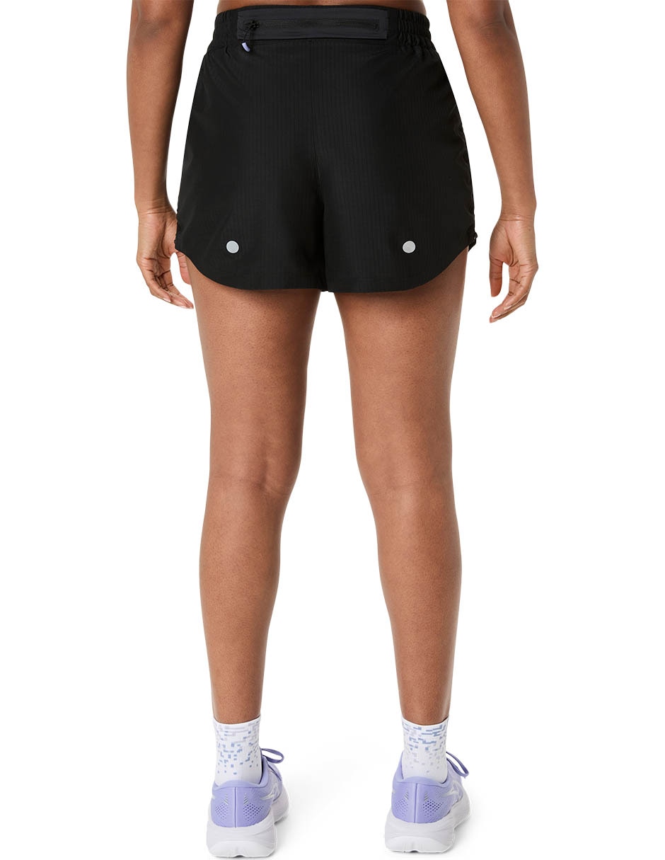 Short Asics Nagino Run Adjustable 4IN Short para correr mujer