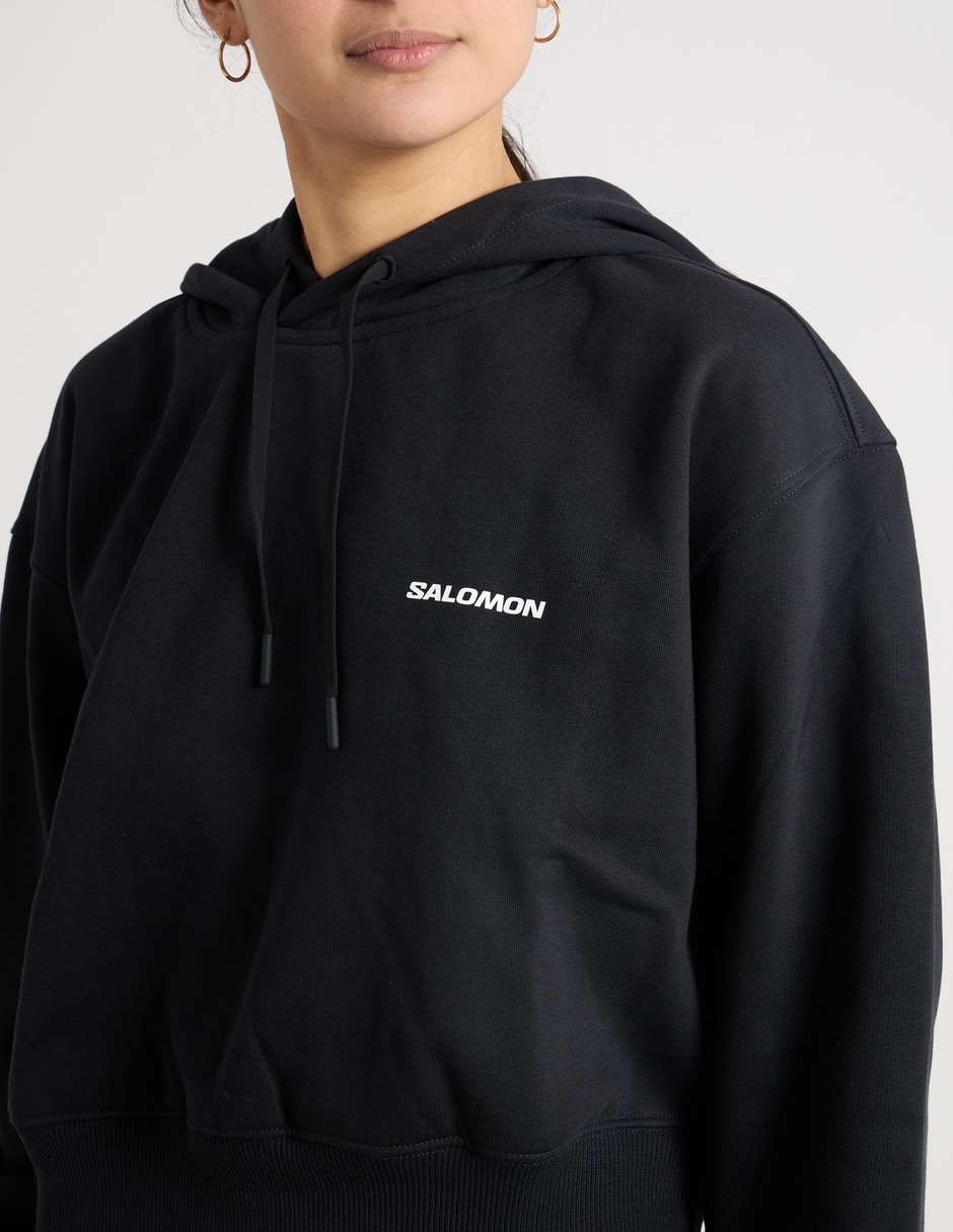 Sudadera salomon con capucha para mujer