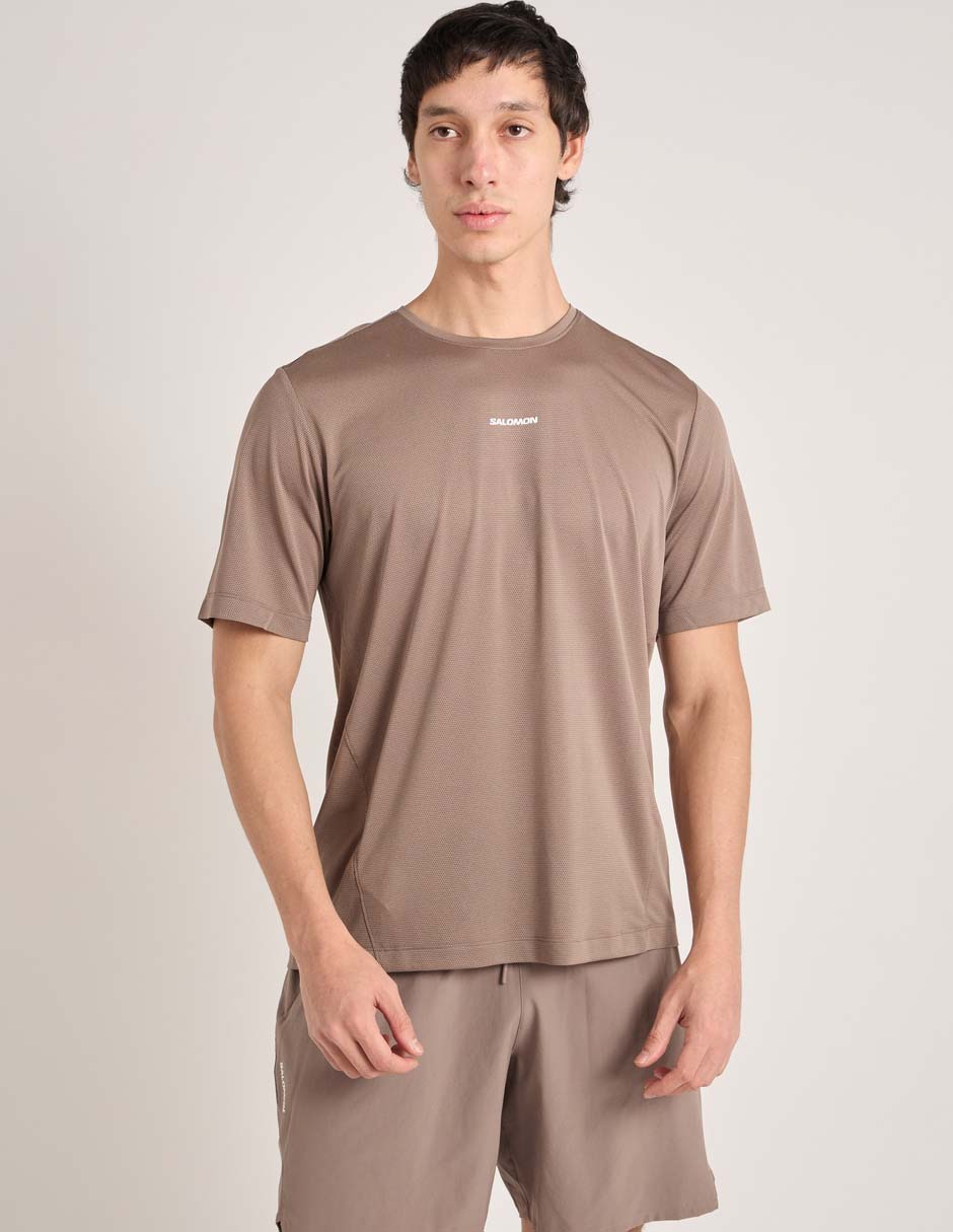 Playera deportiva para correr de hombre 2