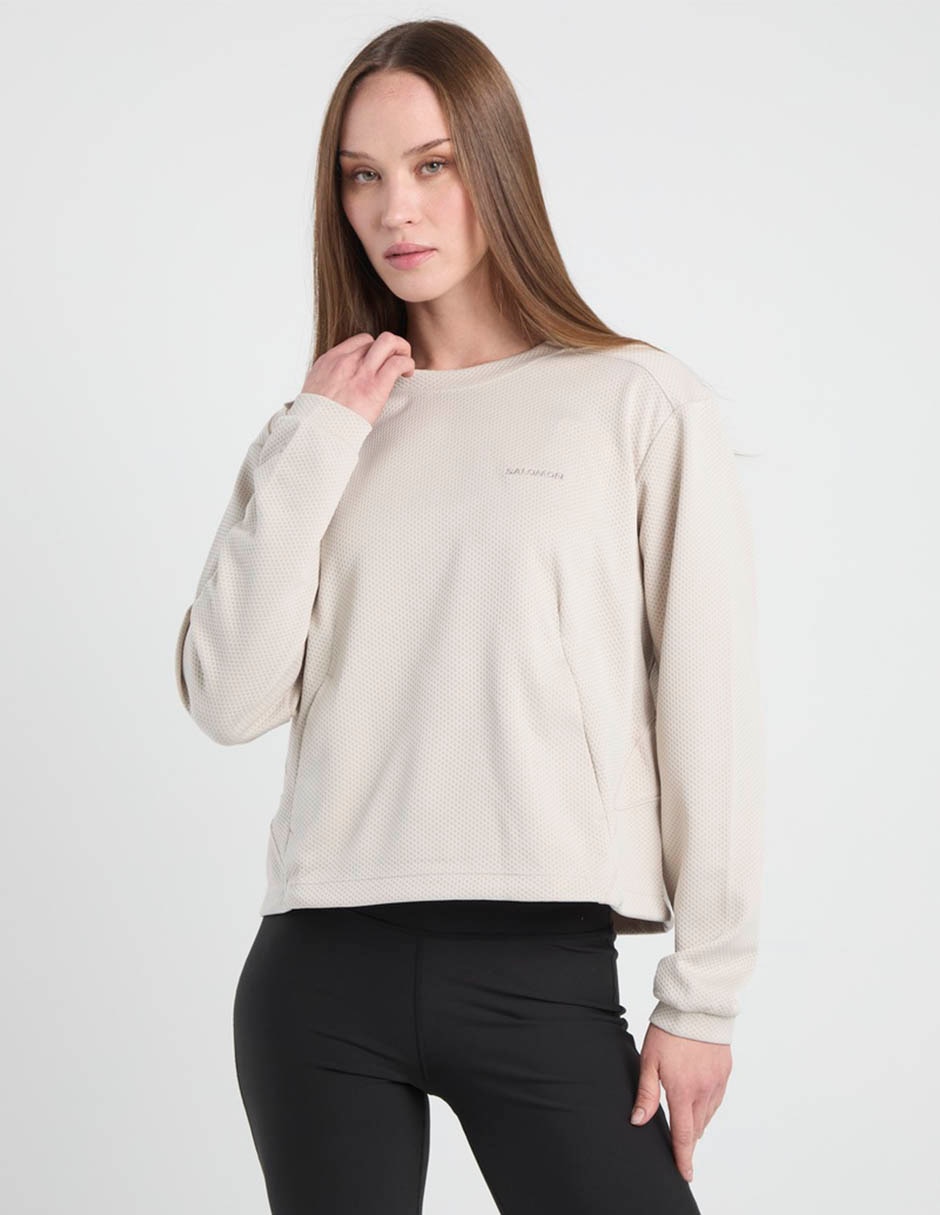 Sudadera Salomon Motomesh con bolsas para mujer