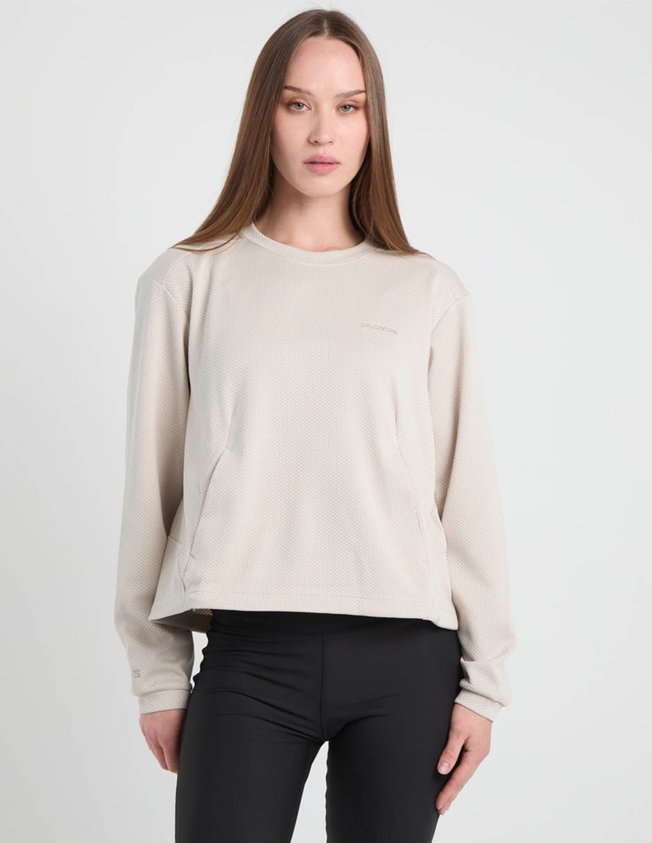 Sudadera Motomesh con bolsas para mujer Sudadera Motomesh con bolsas para mujer