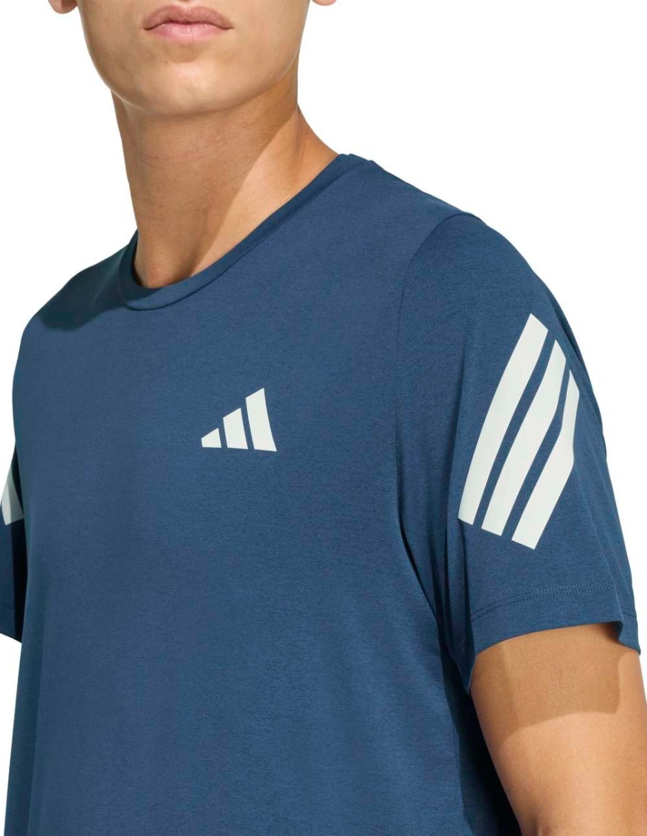 Playera deportiva para correr de hombre 5
