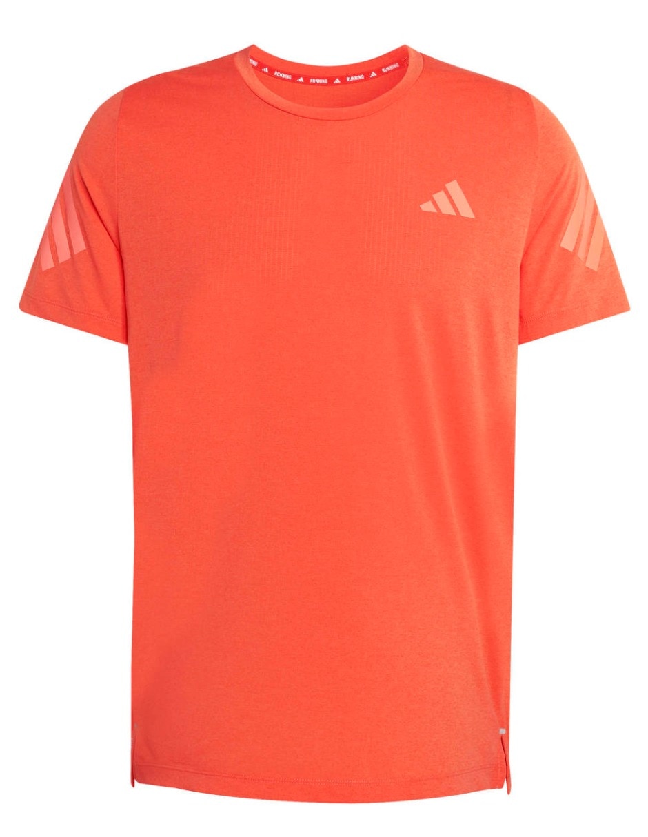Playera deportiva para correr Adidas de hombre