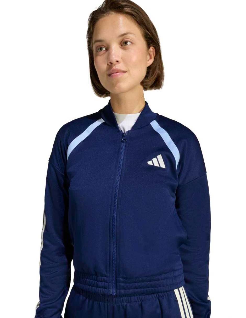 Conjunto deportivo regular Adidas con elástico para mujer