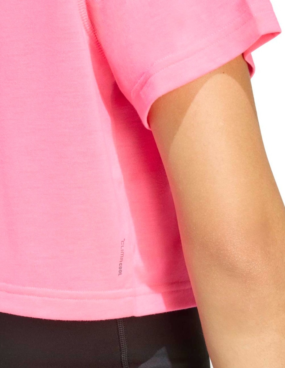 Playera deportiva para entrenamiento Adidas de mujer