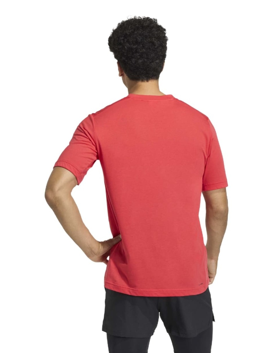 Playera deportiva para entrenamiento Adidas de hombre