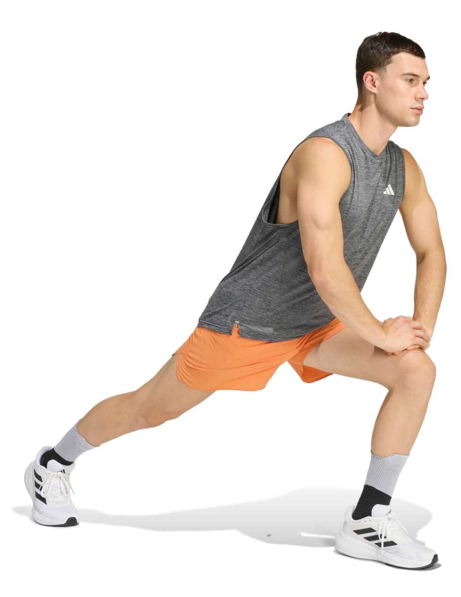 Short con bolsillos Adidas para correr hombre
