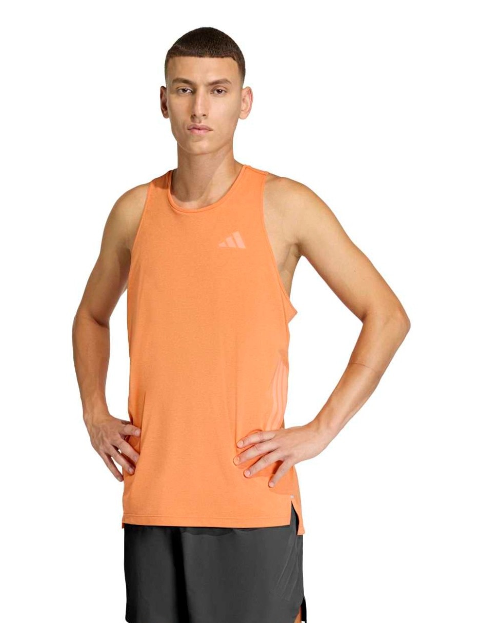 Tank top para correr Adidas de hombre