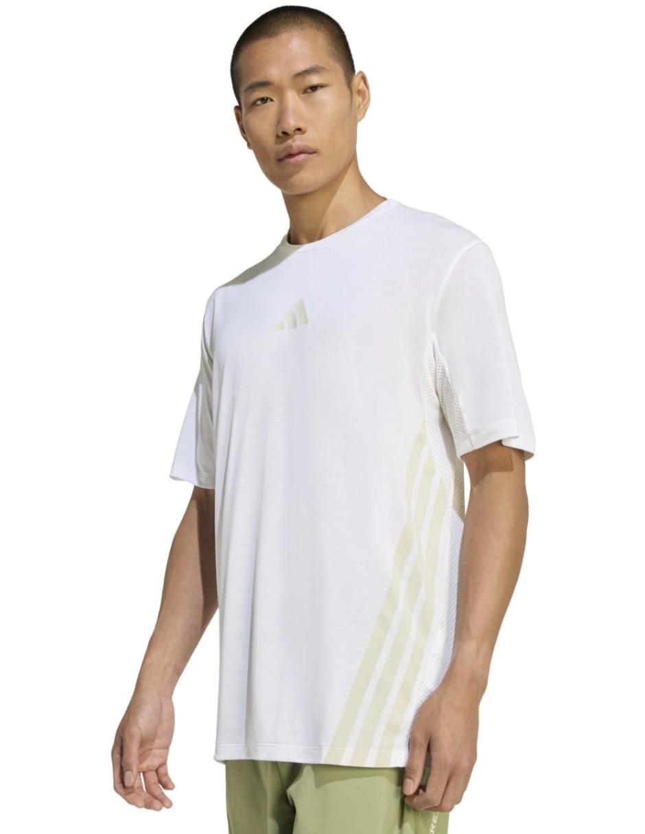 Playera deportiva para entrenamiento Adidas de hombre