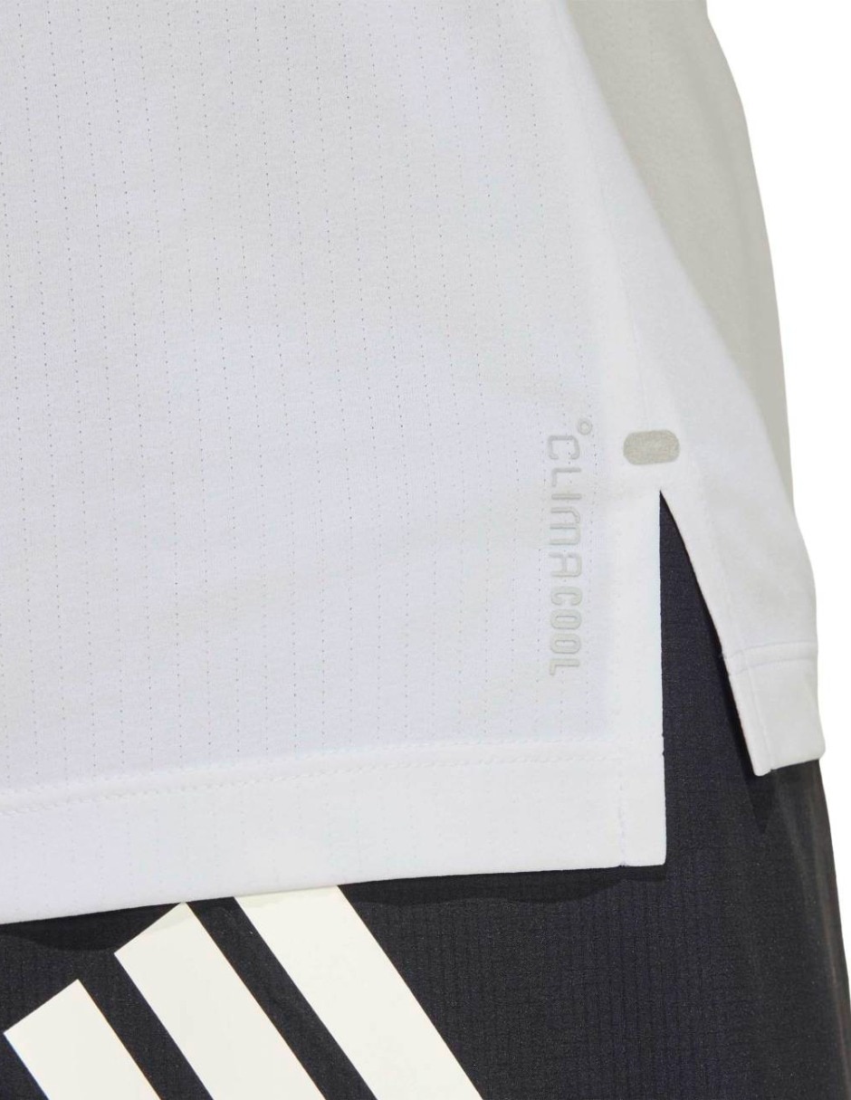 Playera deportiva para correr Adidas de hombre