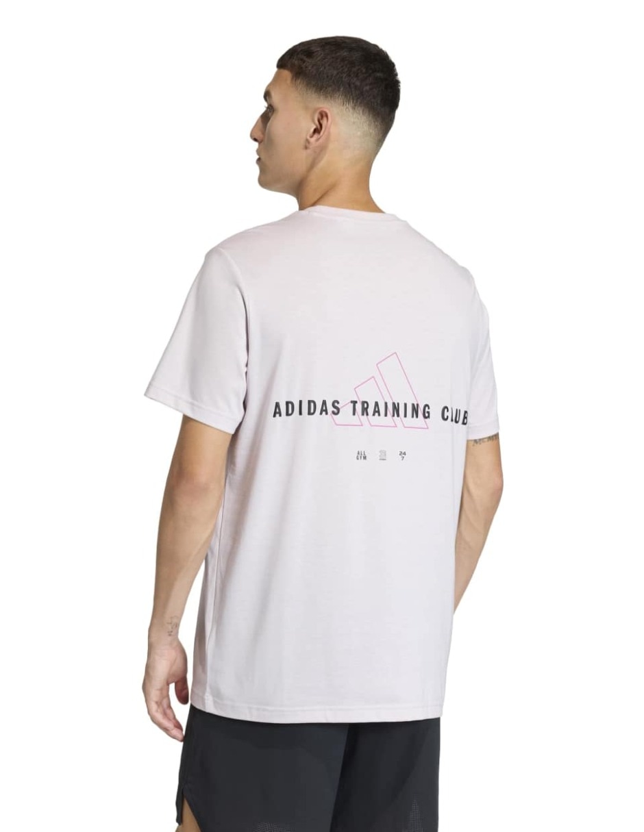 Playera deportiva para entrenamiento Adidas de hombre
