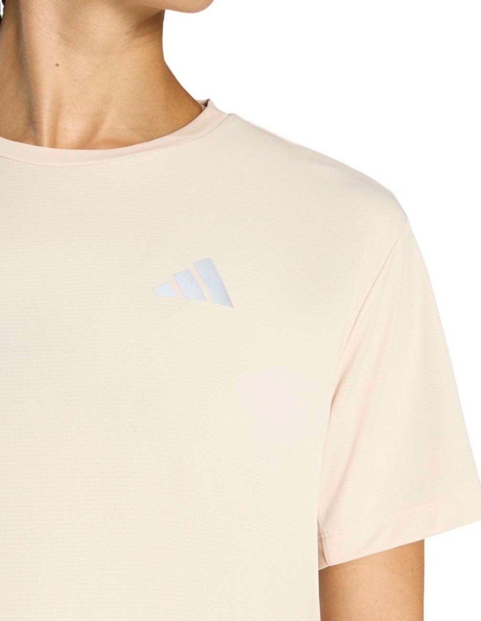 Playera deportiva para correr Adidas de mujer