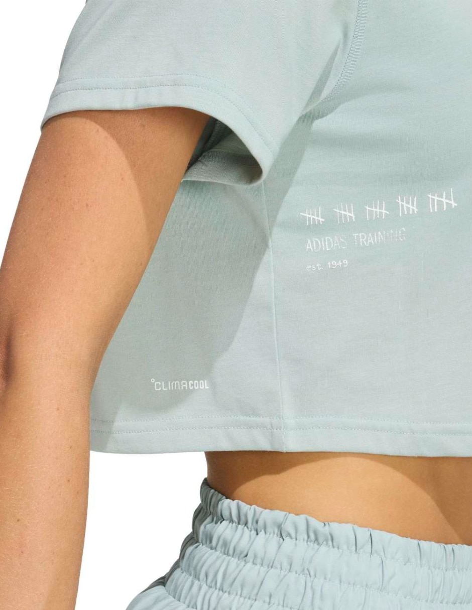 Playera deportiva para entrenamiento de mujer 6