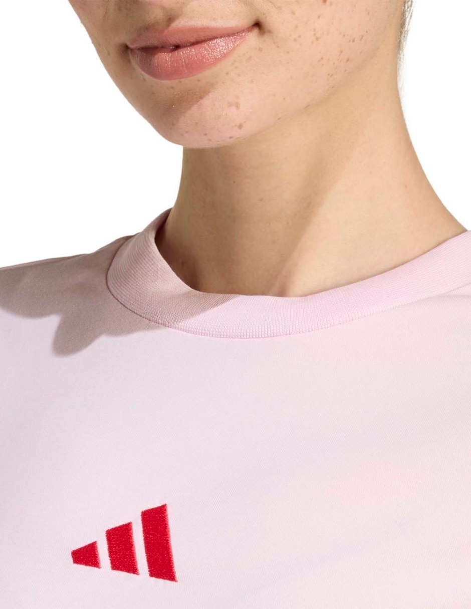 Playera deportiva para entrenamiento Adidas de mujer