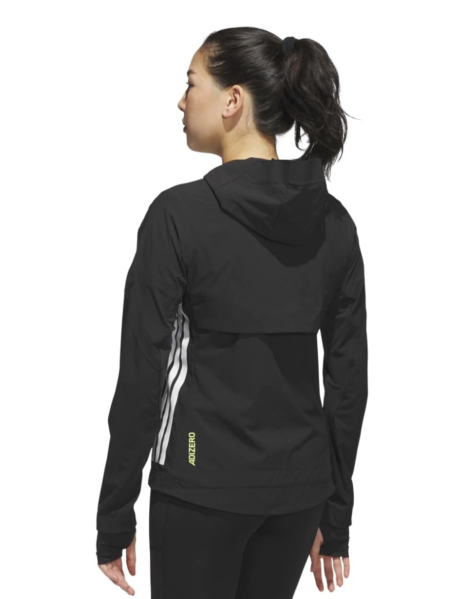 Chamarra para correr Adizero Jkt W de mujer