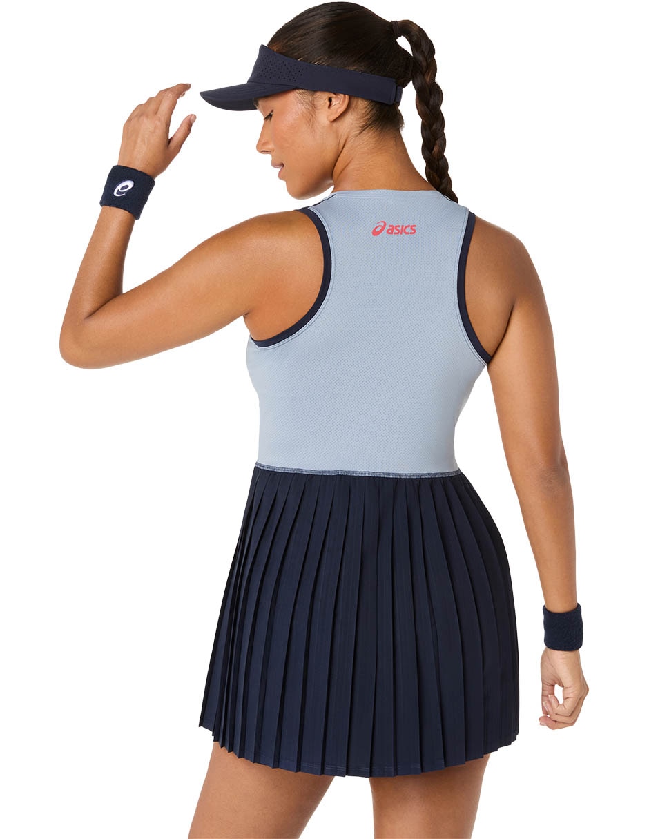 Vestido sin bra Asics corto tennis para mujer