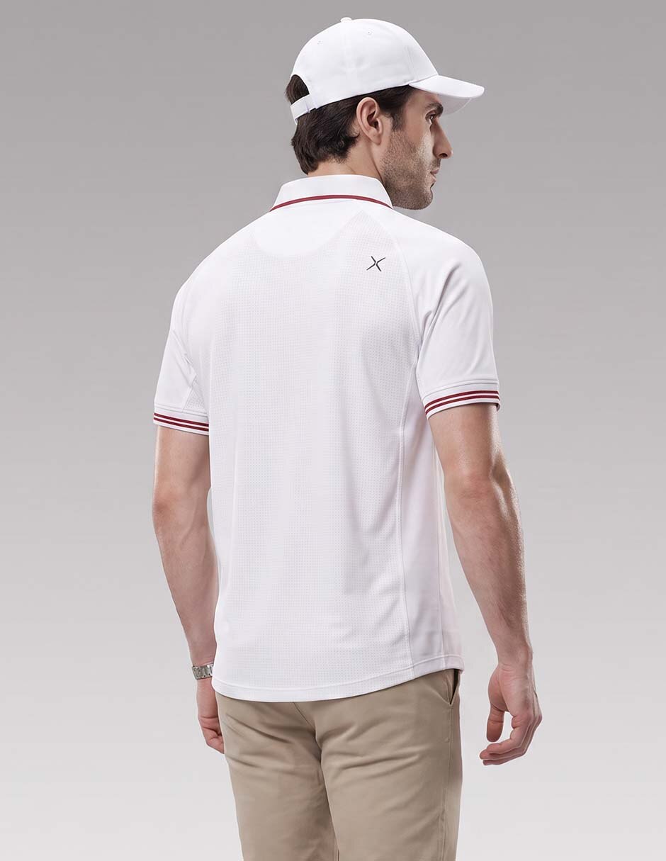 Playera tipo polo raqueta para hombre 2