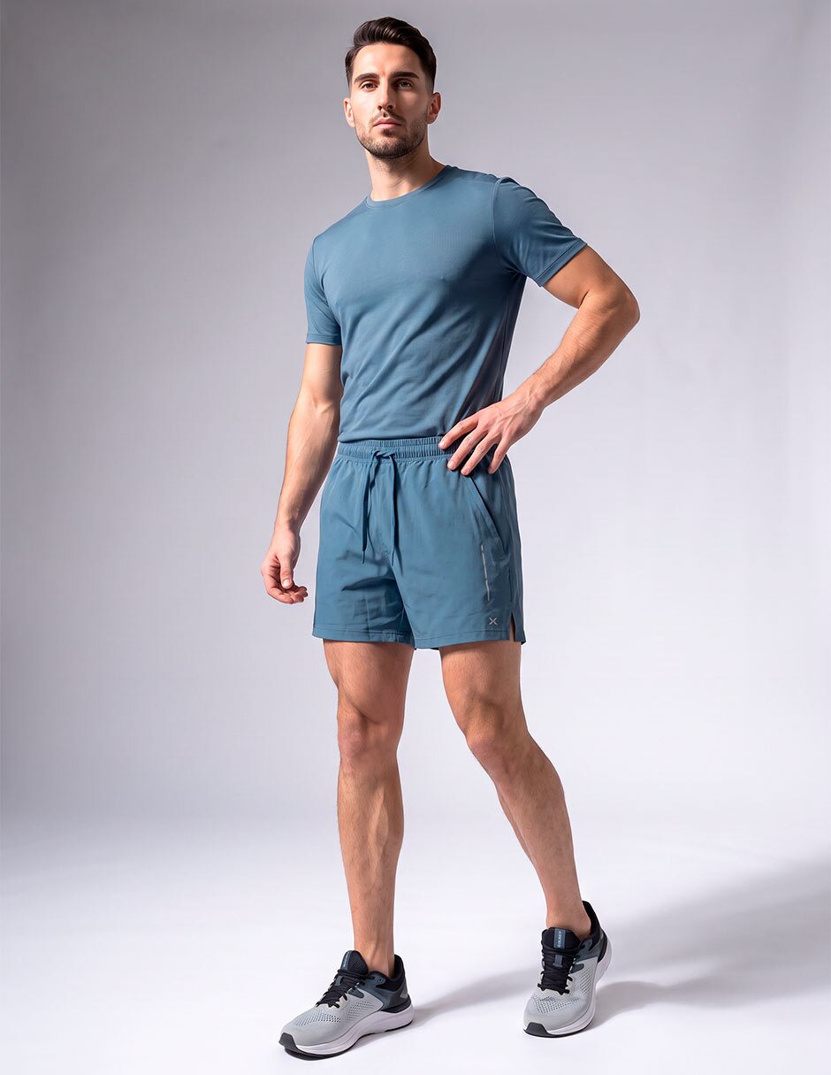 Short con bolsillos para correr hombre 5