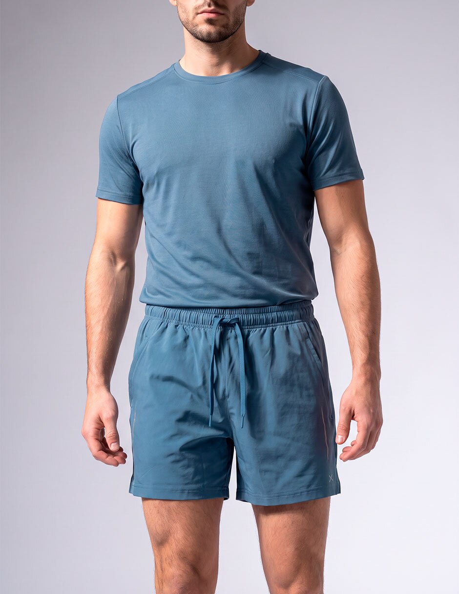 Short con bolsillos para correr hombre 7