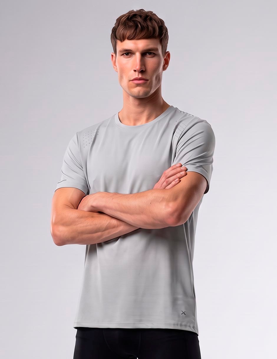 Playera deportiva para correr de hombre Playera deportiva para correr de hombre