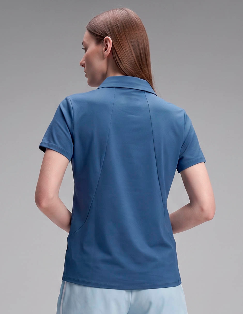 Playera tipo polo para mujer 2