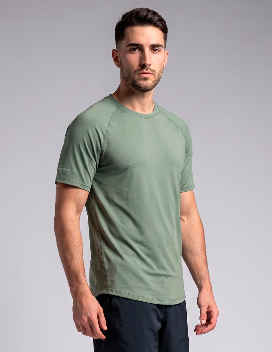 Playera deportiva para correr de hombre Playera deportiva para correr de hombre