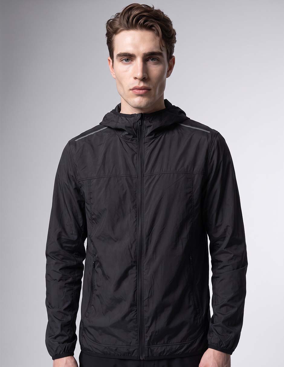 Chamarra impermeable para correr para hombre 2