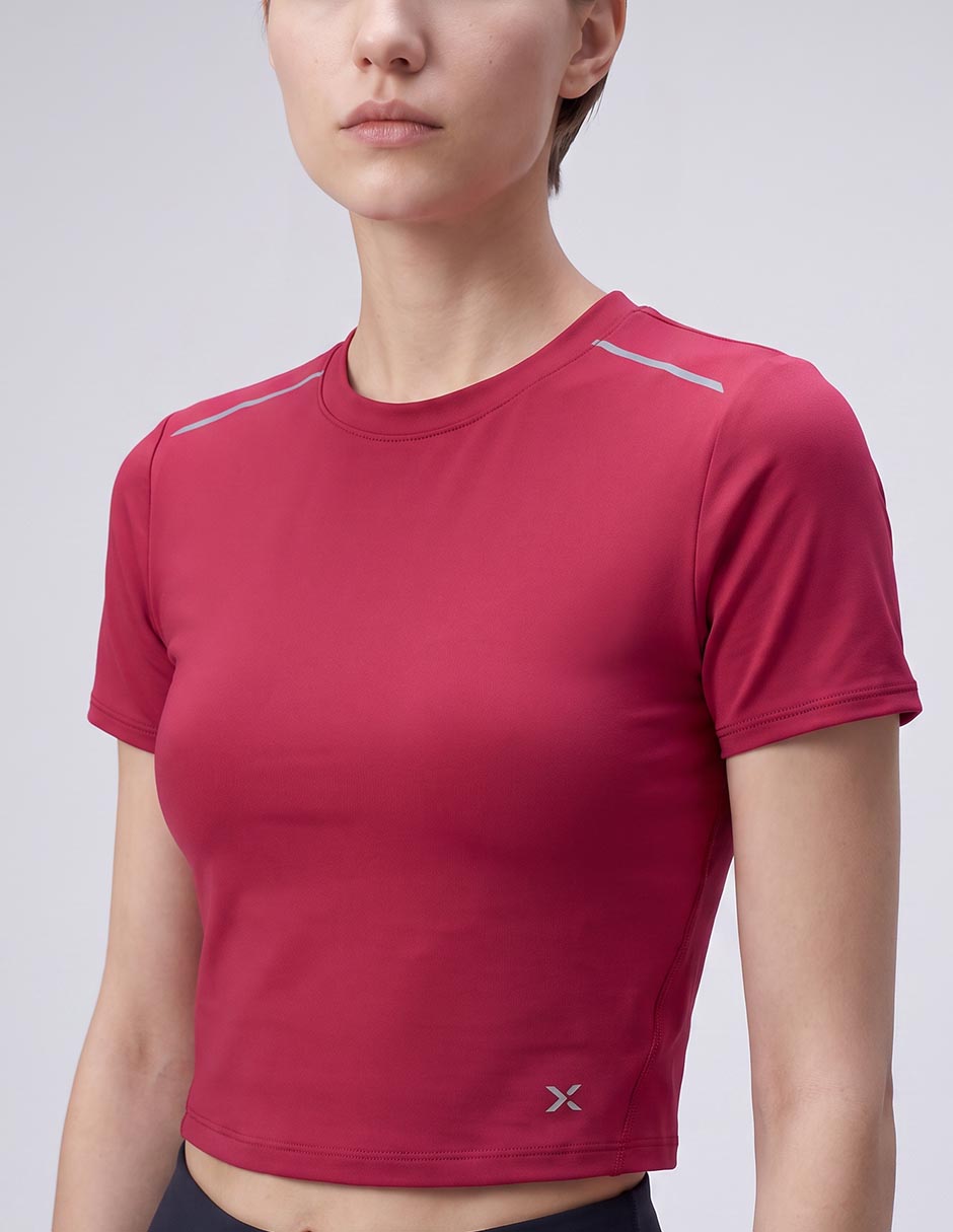 Playera deportiva para correr para mujer 3
