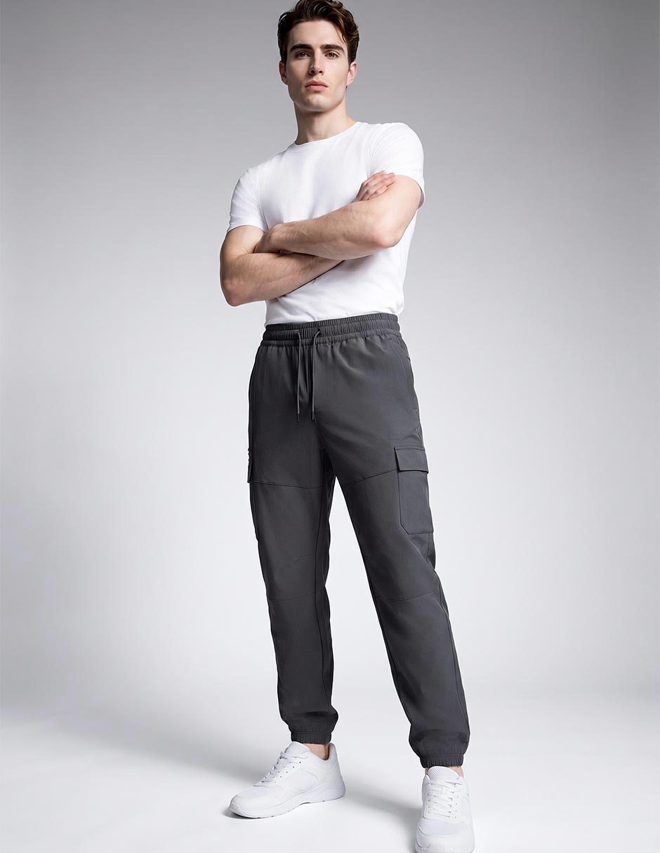 Pantalón jogger cargo para entrenamiento para hombre