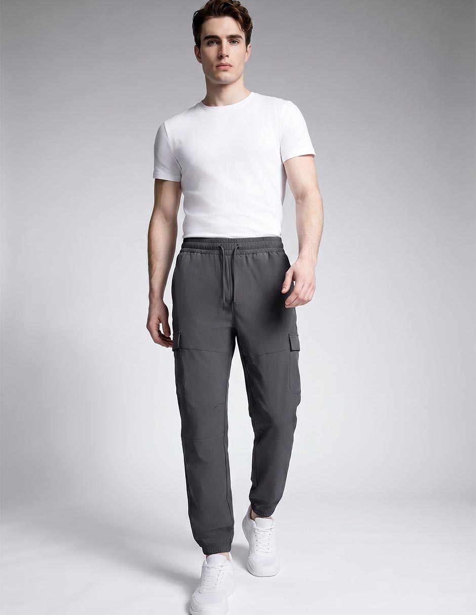 Pantalón jogger cargo para entrenamiento para hombre 2