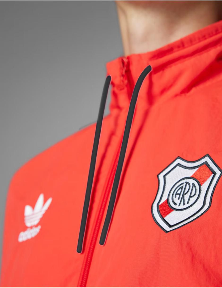 Chamarra para fútbol impermeable River Plate de hombre 3