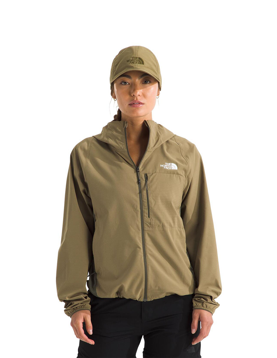 Chamarra impermeable para senderismo The North Face W Lightrange Woven Jacket para mujer
