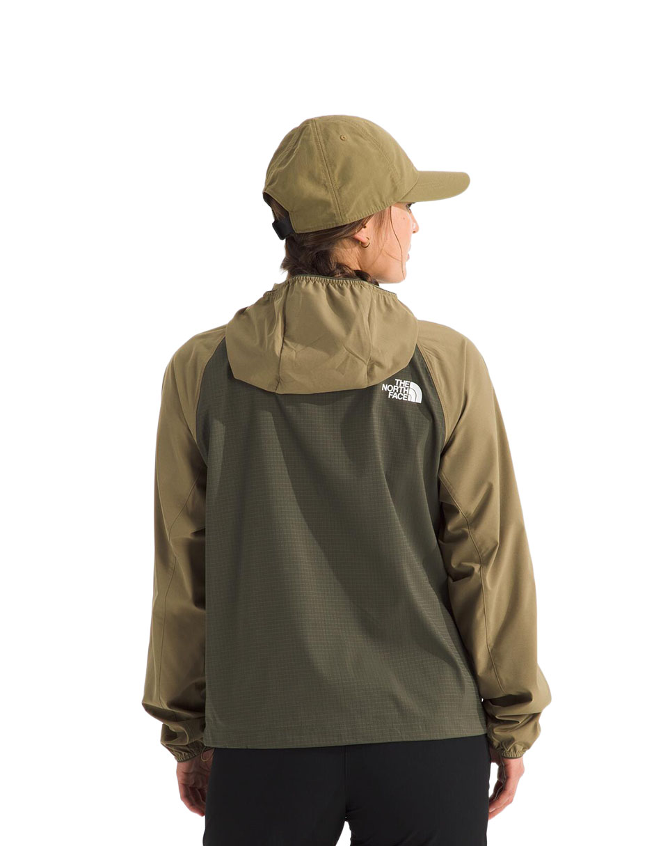 Chamarra impermeable para senderismo The North Face W Lightrange Woven Jacket para mujer