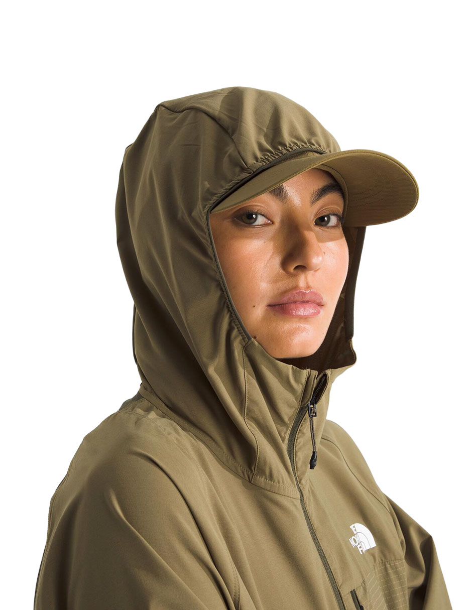Chamarra impermeable para senderismo The North Face W Lightrange Woven Jacket para mujer