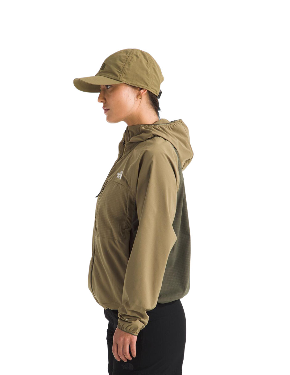 Chamarra impermeable para senderismo The North Face W Lightrange Woven Jacket para mujer