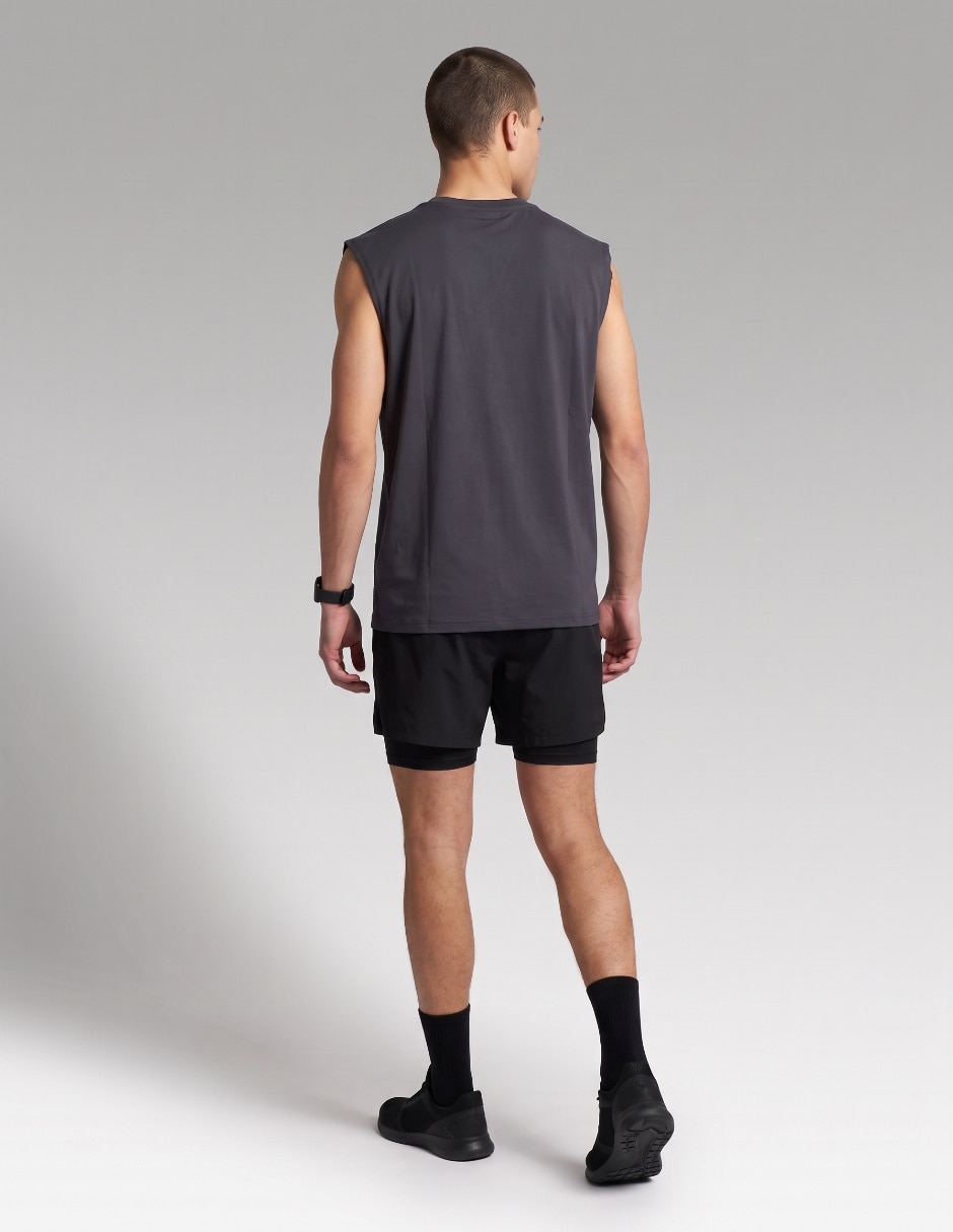 Playera deportiva para entrenamiento de hombre 2
