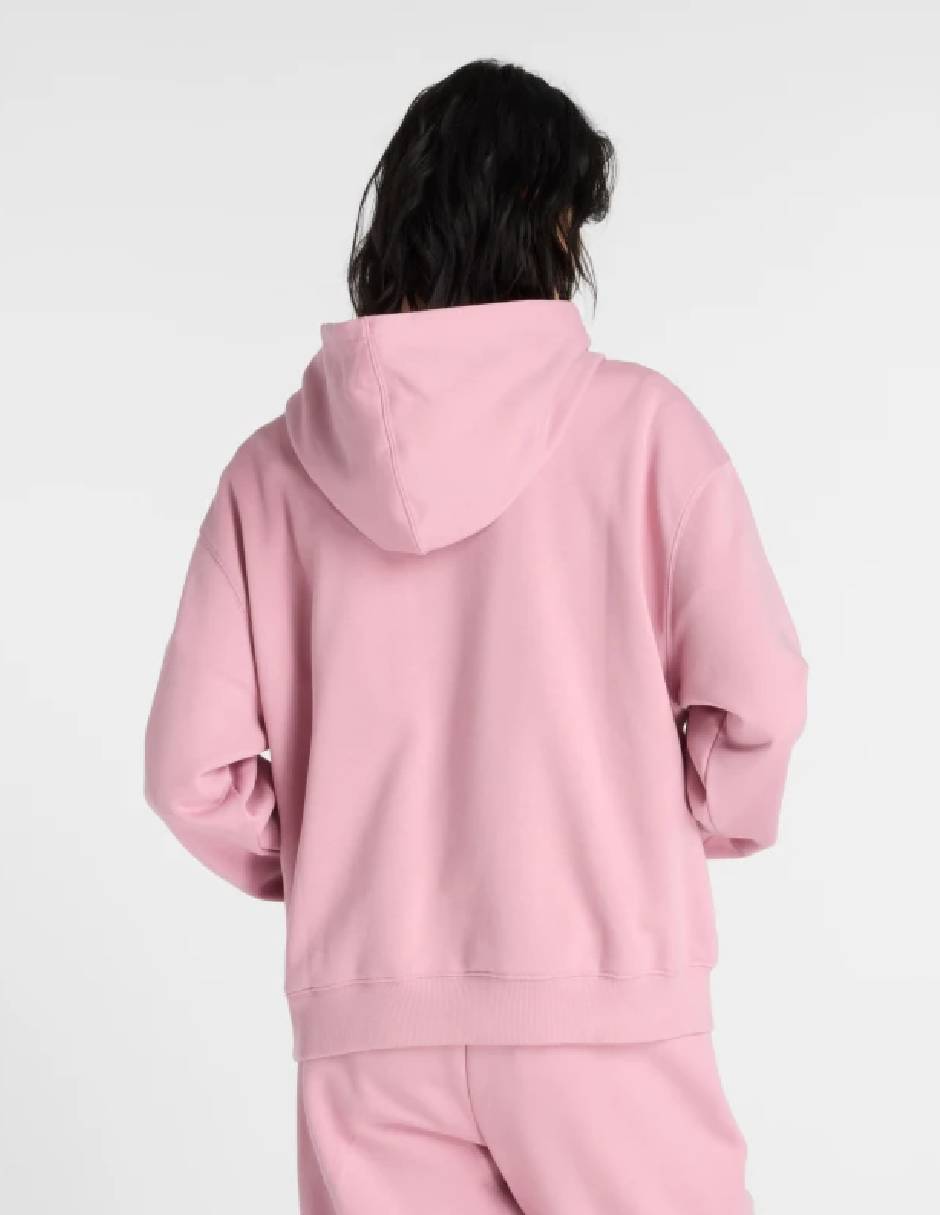 Sudadera New Balance con capucha y bolsa para mujer