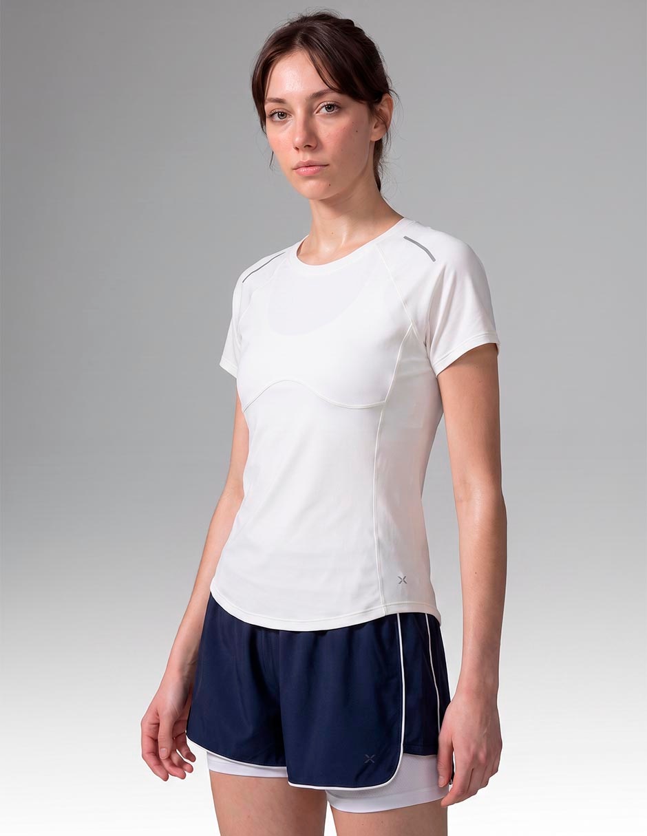 Playera deportiva para correr de mujer