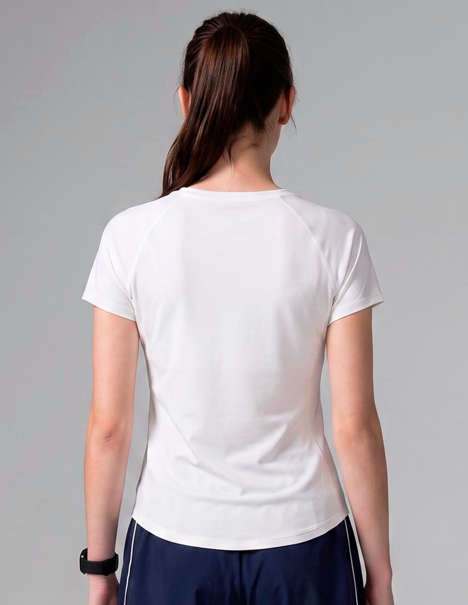 Playera deportiva para correr de mujer 3
