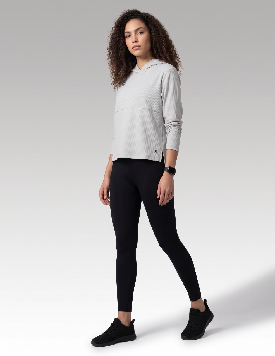 Sudadera para entrenamiento con capucha para mujer