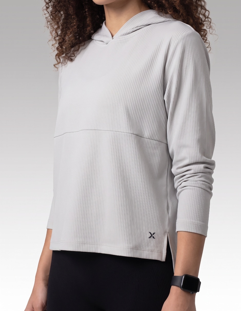 Sudadera para entrenamiento con capucha para mujer 3