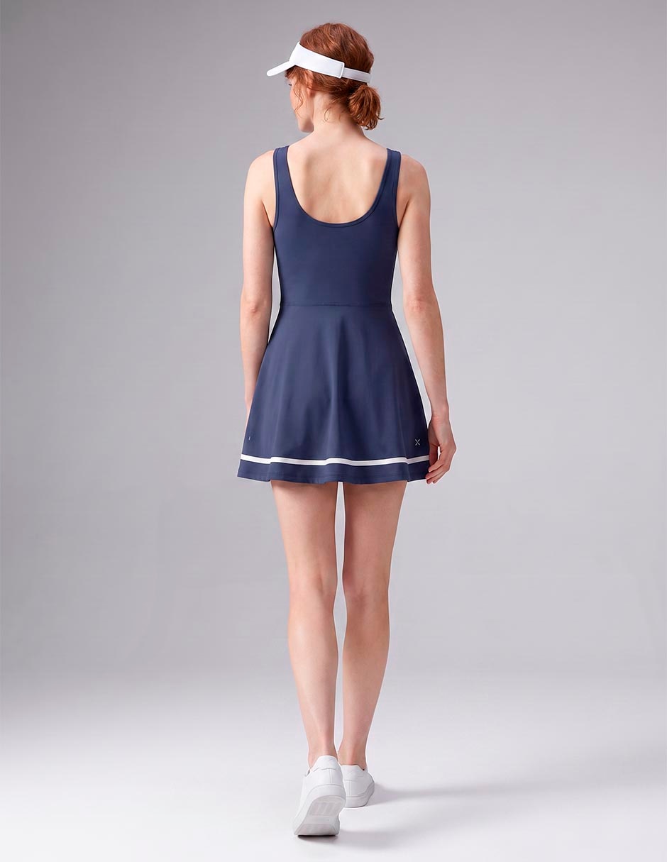Vestido con bra mini raqueta para mujer 3