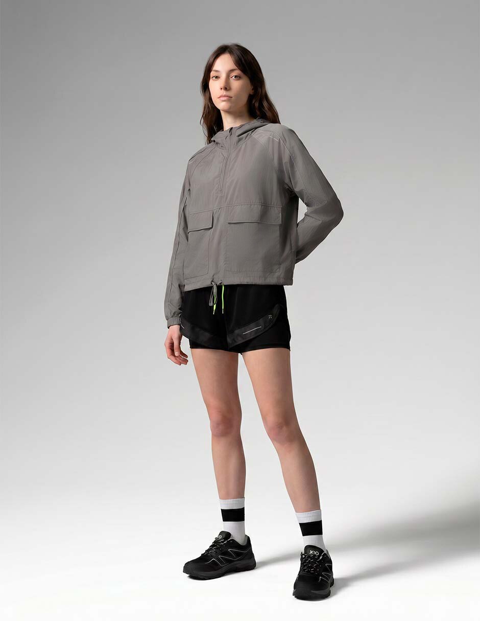 Rompevientos deportivo para correr de mujer 3