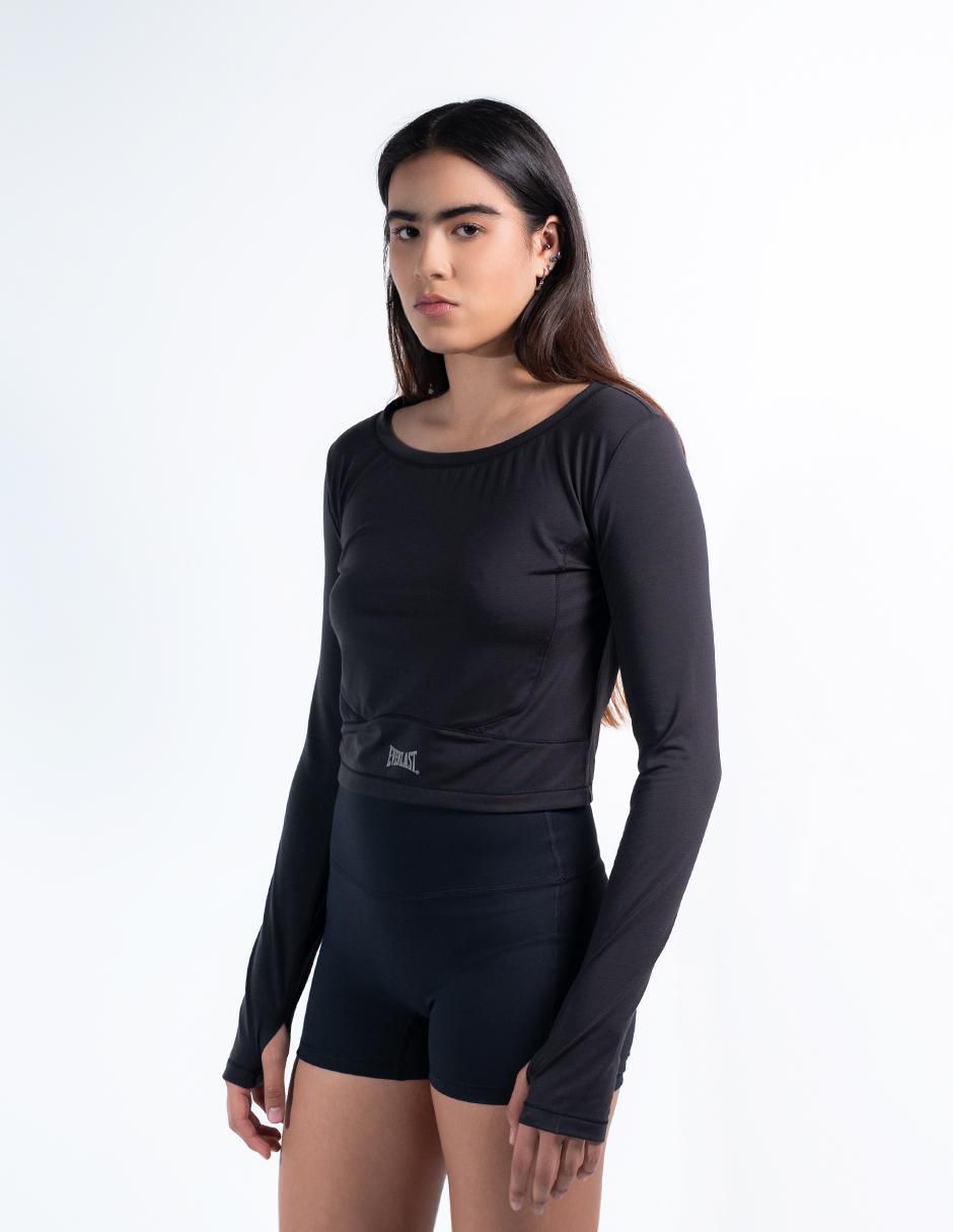 Playera deportiva para entrenamiento de mujer 3